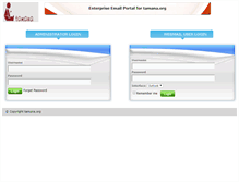 Tablet Screenshot of mail.tamana.org